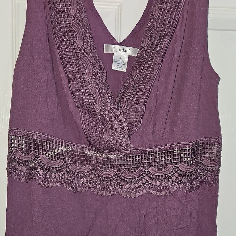 K Jordan Deep Purple Maxi Dress - Picture 3 of 4